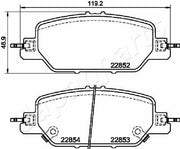 honda-crv-2017-rear-brake-pads, japan-parts-pp-416af, brake-pads-installation JAPAN PARTS PP-416AF - Honda CR-V 2017 Rear Brake Pads for Car Owners & Mechanics Honda CR-V 2017 Rear Brake Pads | JAPAN PARTS japan-parts, honda-crv, rear-brake-pads, car-parts, braking-system, car-owners, mechanics, auto-care, ai-generated, brake-pads