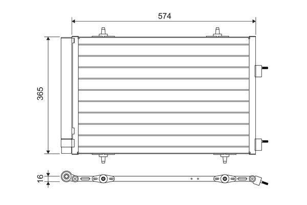 VALEO 814365 — Condensers & Evaporators