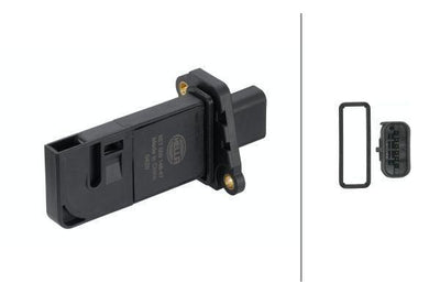 HELLA Mass Air Flow Sensor - Compatible with Ford Fiesta, S-Max, Courier — Engine Management Sensors