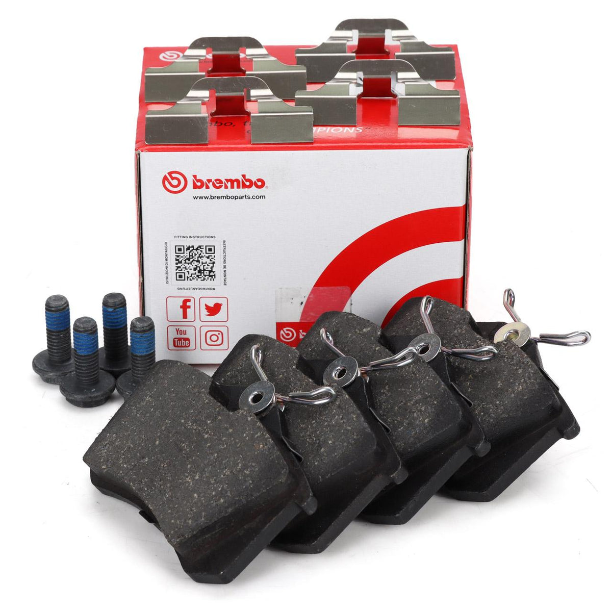Brembo P85020 Rear Brake Pad 17 mm Seat Leon, Megane II-III and 2 more models — Brake Pads