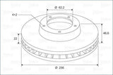 VALEO 197291 Brake Disc Kit for Hyundai Accent, Kia Rio & i20 — Brake Rotors & Drums