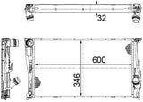MAHLE CR1083000S Radiator - Fits BMW 1 Series (E81-E87), 3 Series (E90-E91), X1 (E84) — Radiators & Fans
