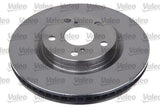 VALEO Brake Discs 197152 - Ventilated 296mm for Camry 06-11 & Rav4 05-12 — Brake Rotors & Drums