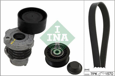 INA 7Pk1569 529018710 Timing Belt & Tensioner Compatible with Dacia Sandero, Dacia Captur and 1 more — Belts