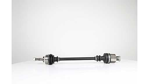 Bsg 75-350-009 Axle Complete Front Right Clio II / Kango 1.4-1,5-1.9 98-05 — Axles, CV Joints & Boots