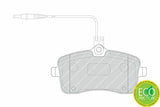 FERODO FDB1725 Front Brake Pad Set — Brake Pads