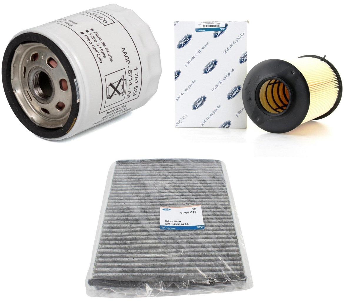 Ford Focus 2014-2018 Original Oil Filter Maintenance Set — Oil Filters