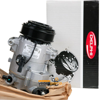 Delphi TSP0155990 Opel Astra J 1.6 Gasoline Motor A/C Compressor