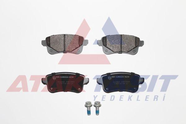 AP 05P1979 Brake Pad Rear Renault Megane IV Sedan (Lv-) (Electronic El Brake Olan Vehicles for) 1.5 dCi 2016-/ N — Brake Pads