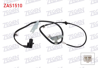Zegen ZAS1510 ABS Sensor Rear Left Suzuki Swift III 2005-2010 — Brake Sensors & ABS