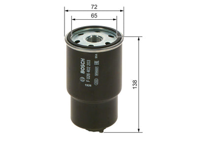 Bosch F026402203 Diesel Filter Mazda CX-3 1.5 Skyactiv-D 2015-2018 — Fuel Delivery