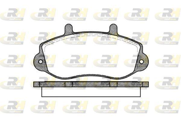 ROADHOUSE 2677.00 Brake Pad Movano J9 F9 U9. E9 H9 07 9 — Brake Pads