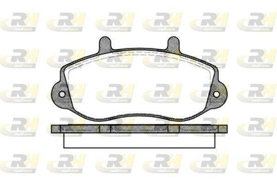 ROADHOUSE 2677.00 Brake Pad Movano J9 F9 U9. E9 H9 07 9 — Brake Pads