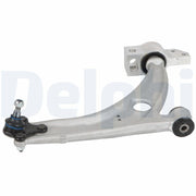 delphi tc7942 alt suspension control arm for audi seat vw, front view of delphi tc7942 aluminum control arm, technical specifications of delphi tc7942 control arm DELPHI TC7942 Alt Suspension Control Arm - Durable Aluminum for Audi, Seat, VW | 19.69 in DELPHI TC7942 Alt Suspension for Audi/Seat/VW delphi, alt-suspension, control-arm, audi-part, seat-part, vw-part, mechanic-tools, car-repair, aluminum-parts, ai-generated
