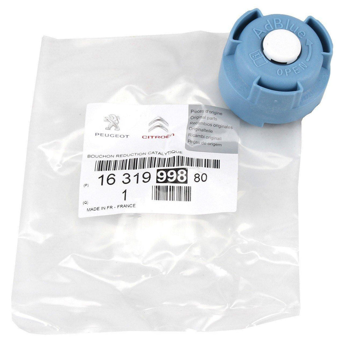Citroen DS3 Adblue Diameter - Original Replacement Part for Citroen DS3 — Citroën, Fluids & Chemicals
