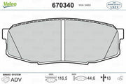 vale0 rear brake pads for toyota land cruiser, vale0 brake pads dimensions and specifications VALEO 670340 Rear Brake Pads for Toyota Land Cruiser J2 (2008-2012) VALEO 670340 Rear Brake Pads - Toyota Land Cruiser J2 vale0, rear-brake-pads, toyota-land-cruiser, brake-system, automotive-parts, car-maintenance, mechanics, braking-performance, car-owners, ai-generated