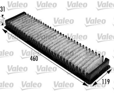 Valeo 698725 Mini Cooper R50-R53 Cabin Air Filter with Carbon 64319257505 — Air & Cabin Filters