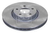 FEBI BILSTEIN Front Brake Disc 24566 - Focus II, Kuga 2.5 & Volvo — Brake Rotors & Drums