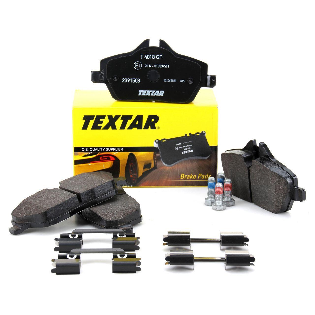 textar front brake pad set for mini cooper clubman r55, close-up of textar brake pads for mini cooper Textar Mini Cooper Clubman R55 Front Brake Pad Set - Reliable Performance for Car Owners | 4 Pads Textar Mini Cooper Clubman R55 Front Brake Pad Set mini-cooper-brake-pads, textar-brake-pads, front-brake-pads, automotive-parts, mini-cooper-clubman, brake-system, car-accessories, reliable-performance, ai-generated, car-owners