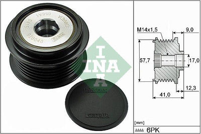 INA 535031310 Alternator Pulley 09 > Insignia 2.8 — Starting & Charging