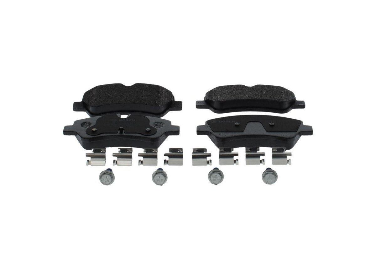 Bosch 0986494796 Rear Brake Pad Set Ford Transit / Transit Custom V362-V363 2.2 TDCi 137mm 12- — Brake Pads
