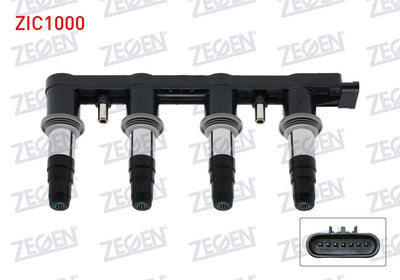 Zegen ZIC1000 Ignition Coil Chevrolet Cruze (J300) 1.6 (F16d4 — Coils & Plugs