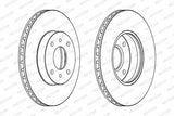 FERODO DDF959 Disc Brake — Brake Rotors & Drums
