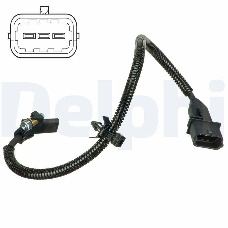 Delphi Crankshaft Devir Sensor – Precision Engine Control for Astra & Insignia — Engine Management Sensors