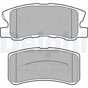delphi brake pad set for pajero, delphi lp1691 brake pads, brake pads specifications DELPHI Brake Pad Set for 2001 Pajero 2.5Tdi & 3.2Di-D - Low-Metallic | FMSI D868-7743 DELPHI Brake Pad Set for Pajero 2.5Tdi & 3.2Di-D delphi, brake-pad, pajero-parts, low-metallic, braking-system, car-maintenance, mechanic-tools, vehicle-upgrades, automotive-accessories, ai-generated