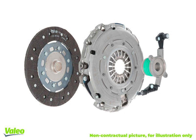 Valeo 834355 Ssangyong Actyon Kyron 06 > Clutch Kit 3 Part Sheet Metal-3000 951 393 V826999 Csc-08 — Clutch & Flywheel