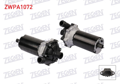 Zegen ZWPA1072 Auxiliary Water Pump Mercedes C218 CLS 250Cdi, 350Cdi and 7 more models — Water Pump & Thermostat