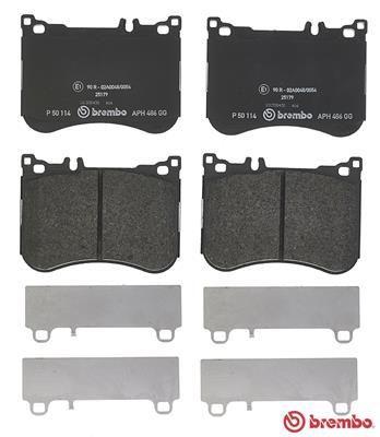 brembo front brake pads for mercedes w222, brembo p50114 brake pads specifications BREMBO P50114 Brake Pads - Front for Mercedes W222 | 132 mm Width BREMBO P50114 Brake Pads for Mercedes W222 brembo, brake-pads, mercedes-w222, automotive, car-owners, mechanics, performance-braking, front-brake-pads, high-quality, ai-generated