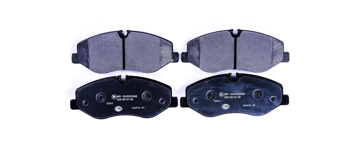 Hella 8DB355021-961 Brake Pad Front Mercedes W447 W906 W907 W910 14 > Crafter 30-35 Crafter 30-50 11 > — Brake Pads