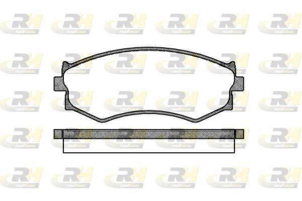 ROADHOUSE 2287.00 Brake Pad Maxima Qx A32 Sw 01 95-08 00 — Brake Pads