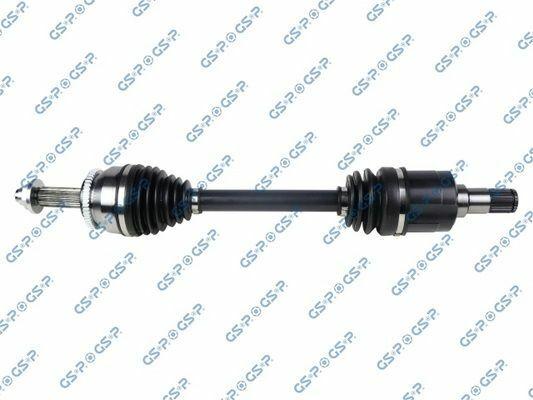 GSP Complete Axle for Accent Blue 1.6 CRDi - Front Left Automatic Transmission — Axles, CV Joints & Boots