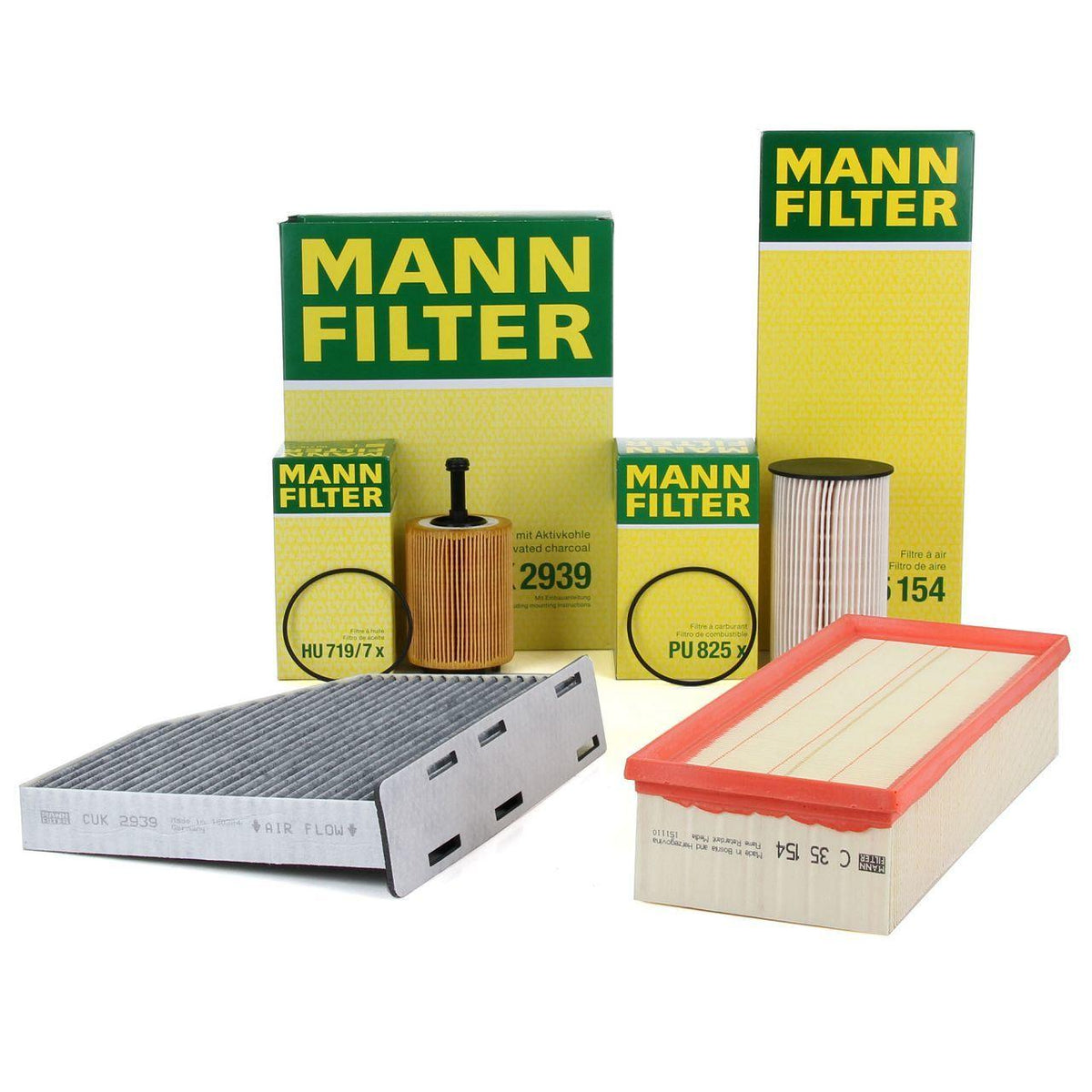 Mann Skoda Superb 2.0 TDI Maintenance Kit - Essential Filter Set for Skoda Owners — Maintenance & Service Kits