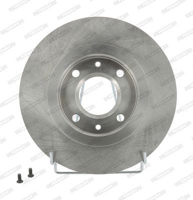 Ferodo DDF1000 Brake Disc Front 266mm Partner Berlingo C2 C3 — Brake Rotors & Drums