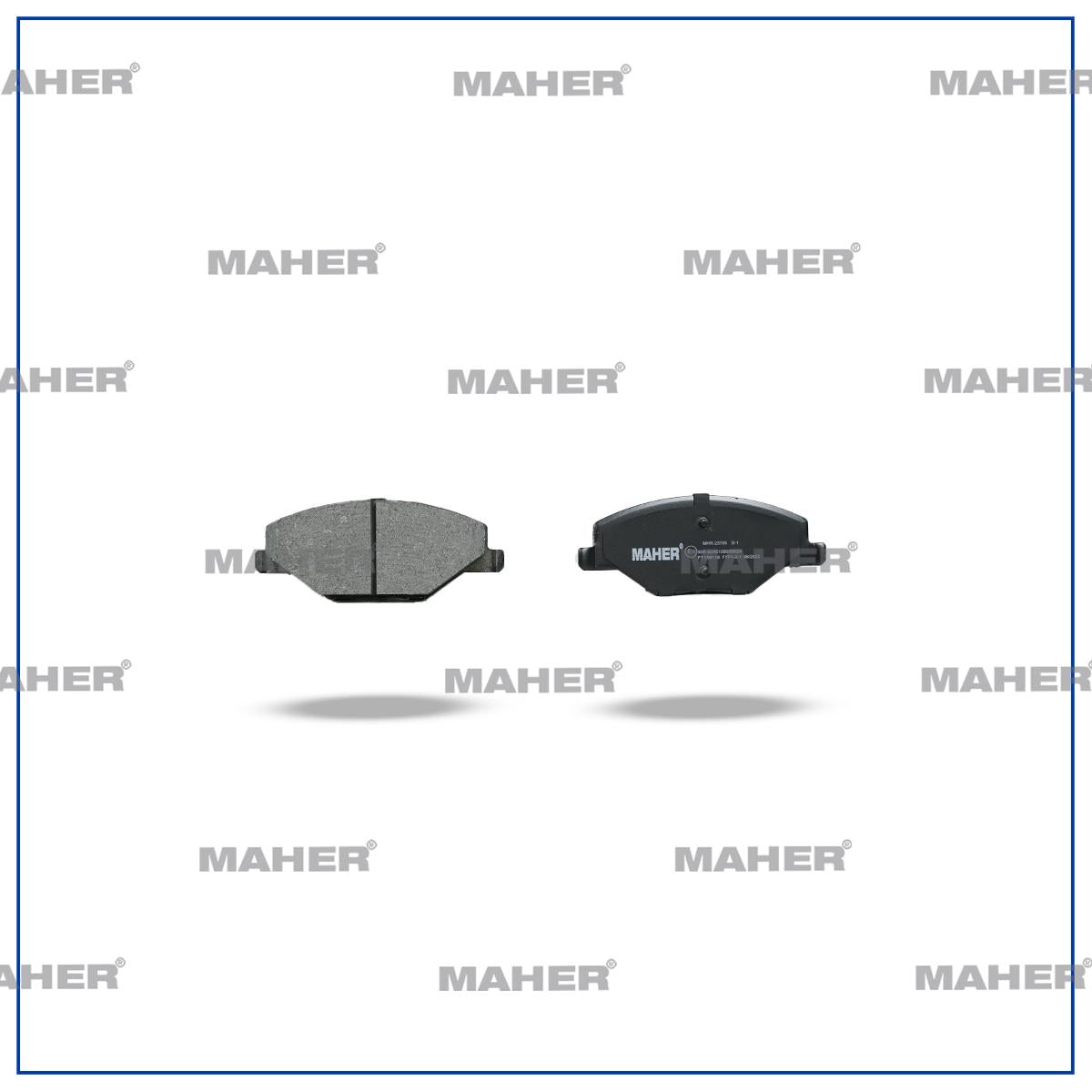 MAHER 23705 Brake Pad Fabia II 06-15 Front — Brake Pads