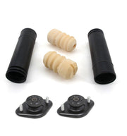 bmw e46 rear shock absorber set, rear shock absorber upper mounts, rear shock absorber rod boots, rear shock absorber rod bushings BMW E46 Rear Shock Absorber Top Mount and Boot Set - Quality Parts for BMW Enthusiasts BMW E46 Rear Shock Absorber Set bmw, e46, rear-shock-absorber, car-parts, shock-absorber-mounts, suspension-parts, automotive, performance-parts, car-owners, ai-generated