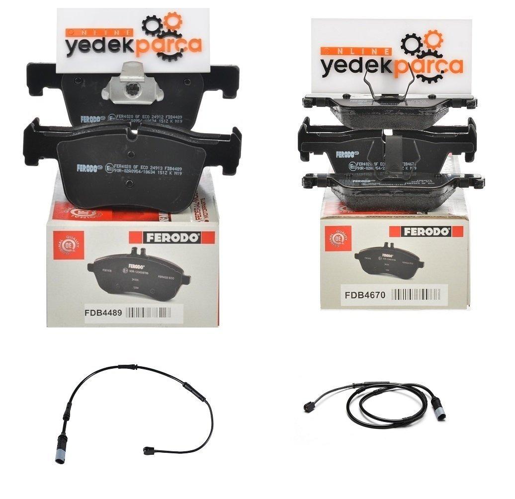 Ferodo Bmw F30 Body 320d Front Ve Rear Brake Balata1 Set with Connector — Brake Pads