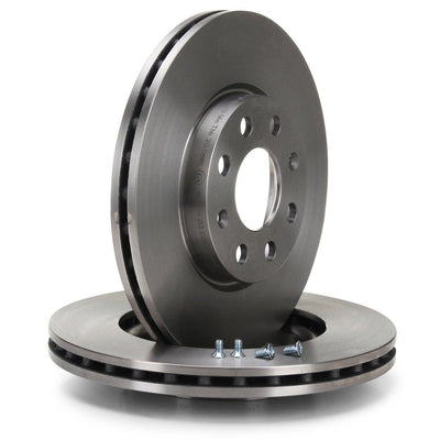 FERODO DDF1304 Opel Corsa D/E Front Brake Discs - Corsa — Brake Rotors & Drums