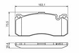 BOSCH Brake Pads - Low-Metallic, ECE-R90 Certified for Series 1 & 3