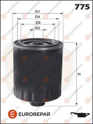 Eurorepar E149179 Oil Filter Golf4-Bora-Polo-A3-Toledo-Cordoba AEE-Alm-Afh-Ahw-Bby-Bky-Bbz-Bcb 1.6-1.4 16V 94- — Oil Filters