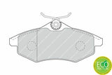 FERODO FDB1542 Front Brake Pad Set - C2 C3 1.4 HDi — Brake Pads