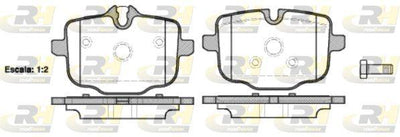 ROADHOUSE 21433.00 Brake Pad 5 Gran Turismo 10 09 — Brake Pads