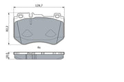 bosch-front-brake-pads, low-metallic-material-brake-pads BOSCH 0986494777 Front Brake Pads - Low-Metallic Material for Car Owners & Mechanics | 18.5mm Thickness BOSCH 0986494777 Front Brake Pads - Low-Metallic Material bosch, brake-pads, car-accessories, automotive, car-maintenance, mechanics, car-owners, low-metallic, high-quality, ai-generated