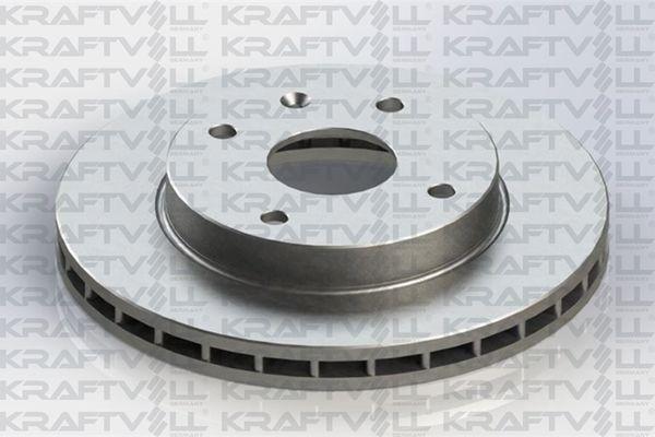Kraftvoll 07040229 Front Brake Disc Air 4 Lug 256mm Lacetti 05 — Brake Rotors & Drums