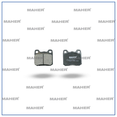 MAHER 23544 Brake Pad Mercedes 82-93 W201 190 Series Rear — Brake Pads