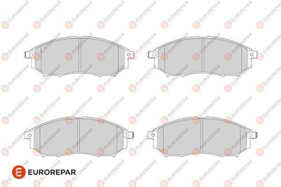 Eurorepar 1686264580 Psa/Erp Front Brake Pad (157mm) Pathfinder 2.5Cd Murano 3.5 05- Koleos BM 08- — Brake Pads
