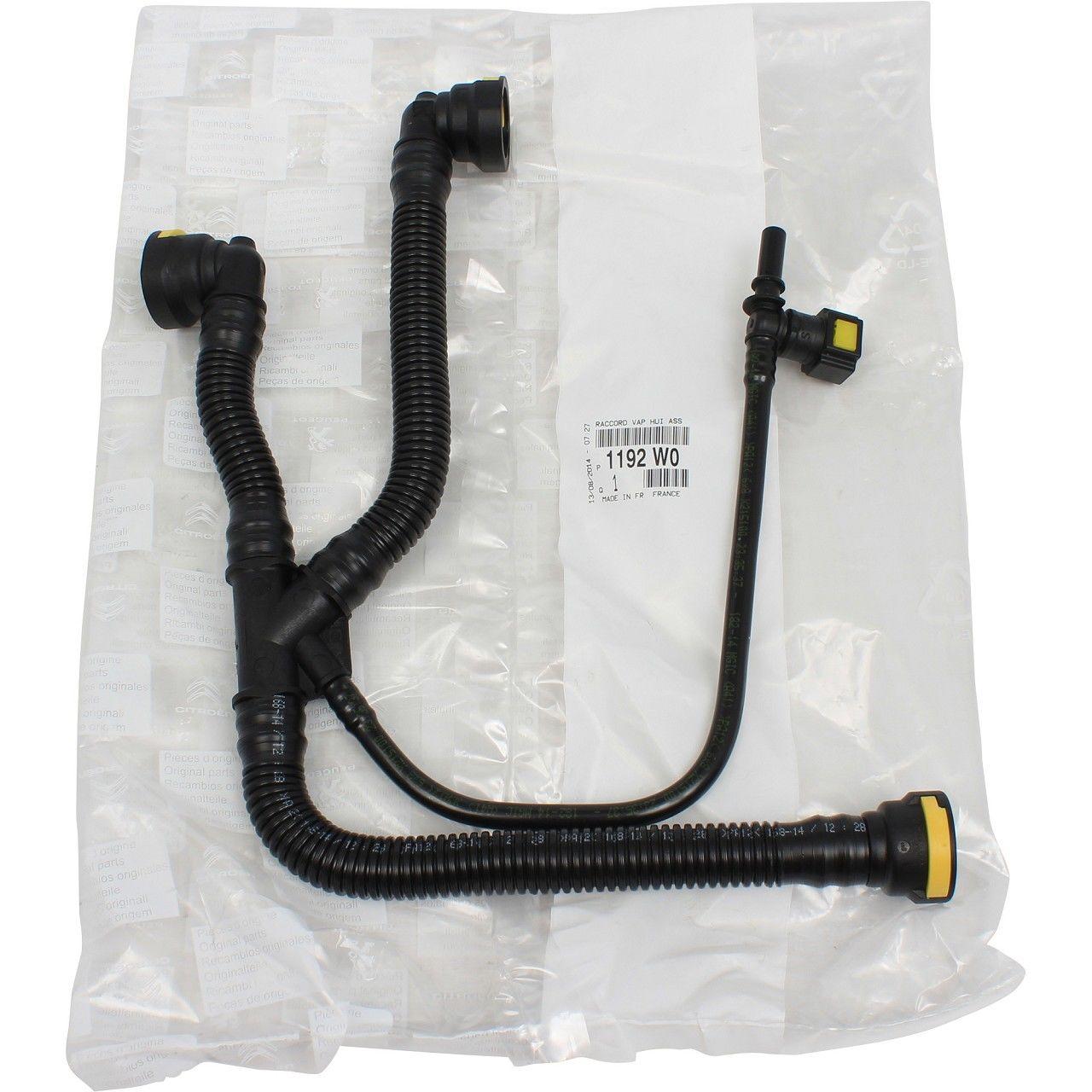 citroen c3 1.6 oil vapor hose, original oil vapor hose for citroen c3 Citroen PSA 1192.W0 - 1.6 Oil Vapor Hose for Citroen C3 (2002-2009) | Original Service Part Citroen C3 1.6 Oil Vapor Hose – Original Part citroen-c3, oil-vapor-hose, car-parts, engine-parts, original-parts, mechanics-tools, car-owners, genuine-parts, psa-1192-w0, ai-generated